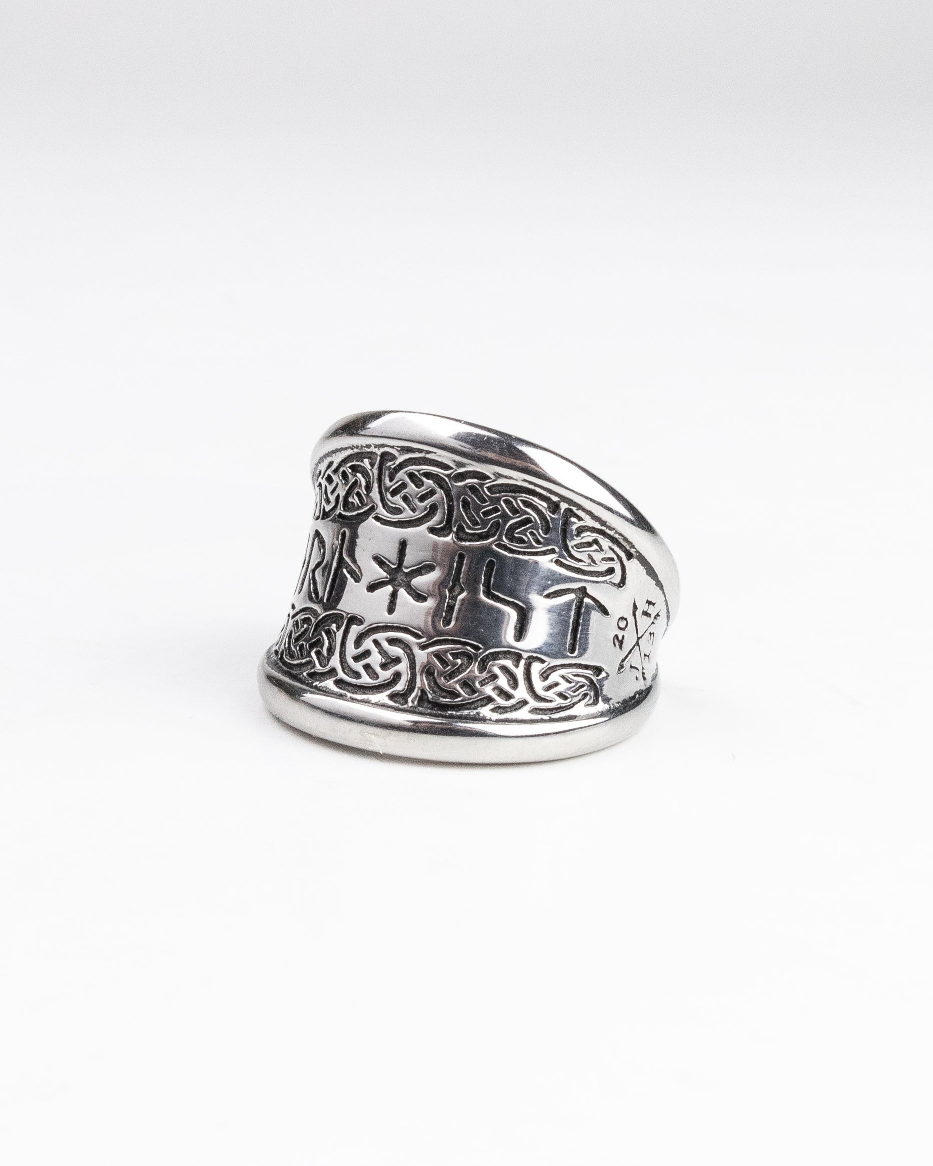 Jernhest - Balder Silver Ring
