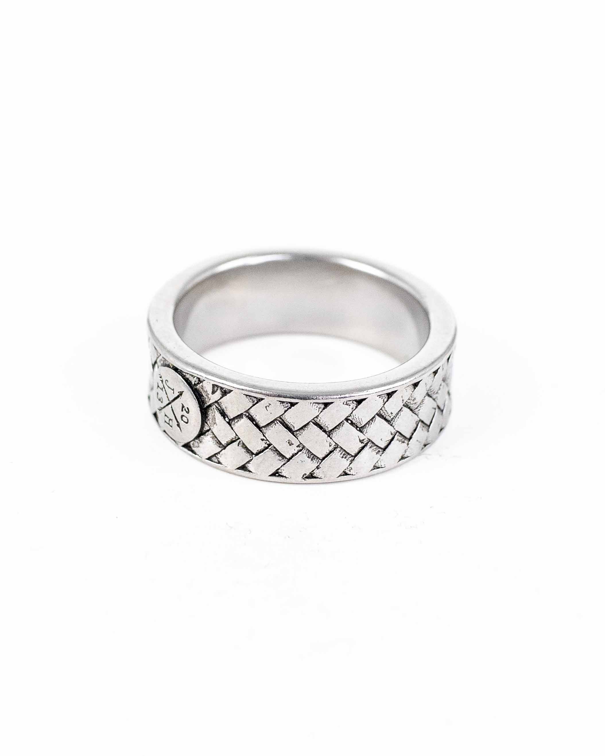 Jernhest - Ring med fiskbensmönster - Clarence