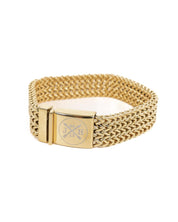 Jernhest - Harley - Armband Fiskben Guld