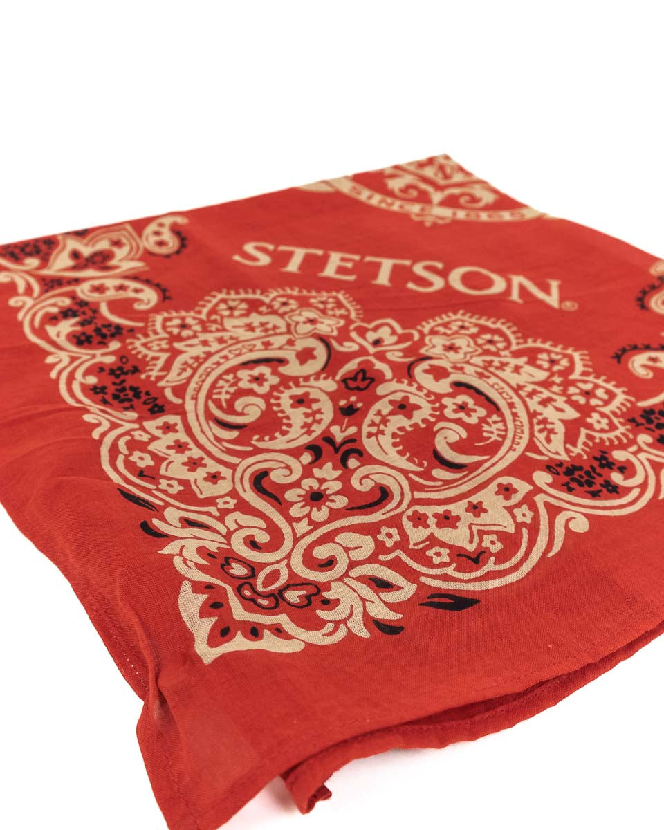 Stetson - Bandana Röd - Bandana Cotton