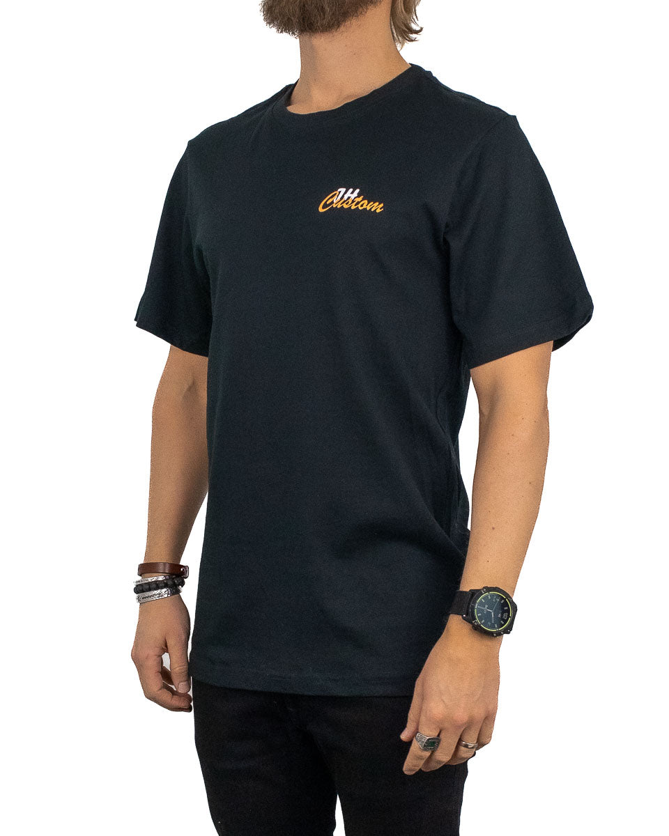 Jernhest - T-shirt Hot Rod Svart - Custom CA