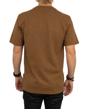 Carhartt - T-shirt med ficka Valnöt - K87 Pocket