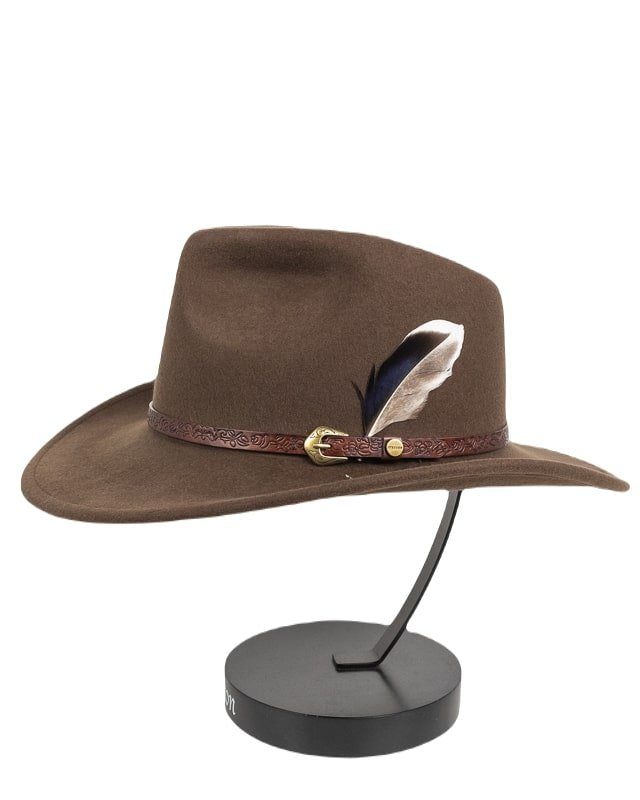 Stetson - Western - Cowboyhatt i Ullfilt - Brun