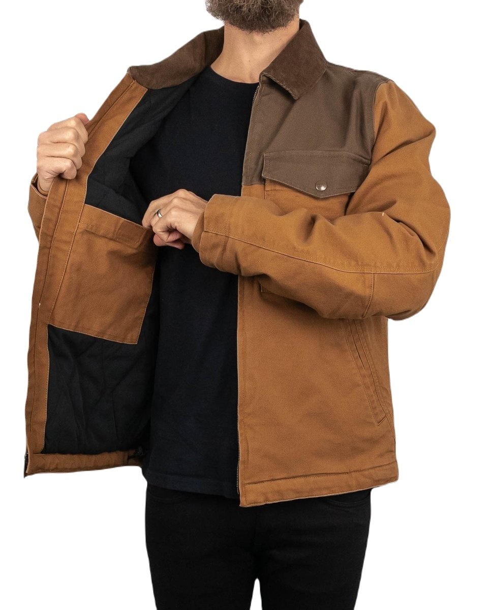 Carhartt Workwear - Montana Fodrad Jacka - Duck Canvas - Brun