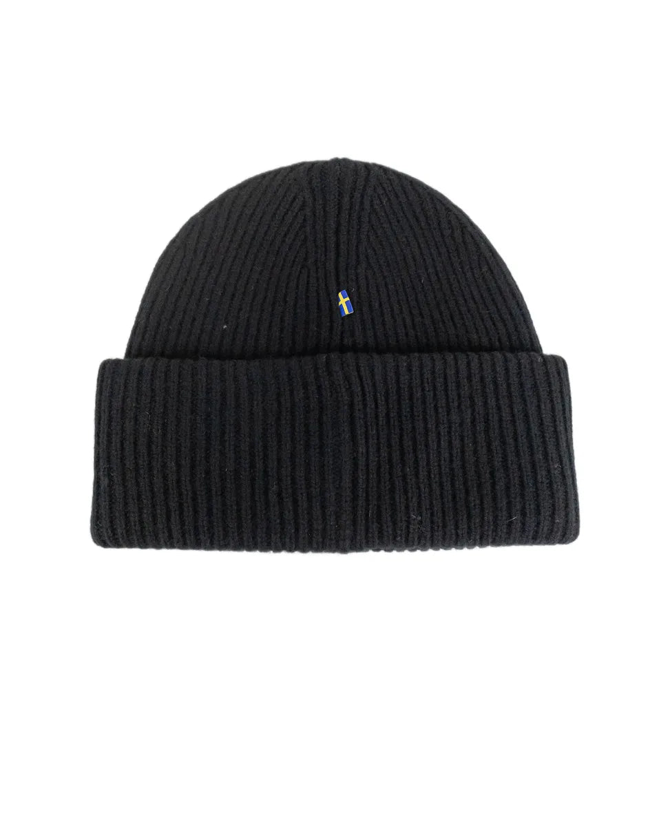 Fjällräven - Mössa Ull - 1960 - Svart