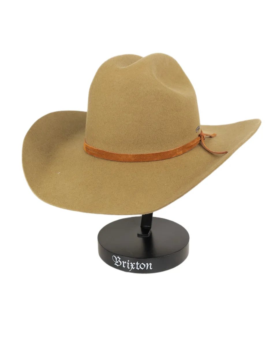 Brixton - Cowboy Hatt - Laredo Branded - Brun - jhstore.se