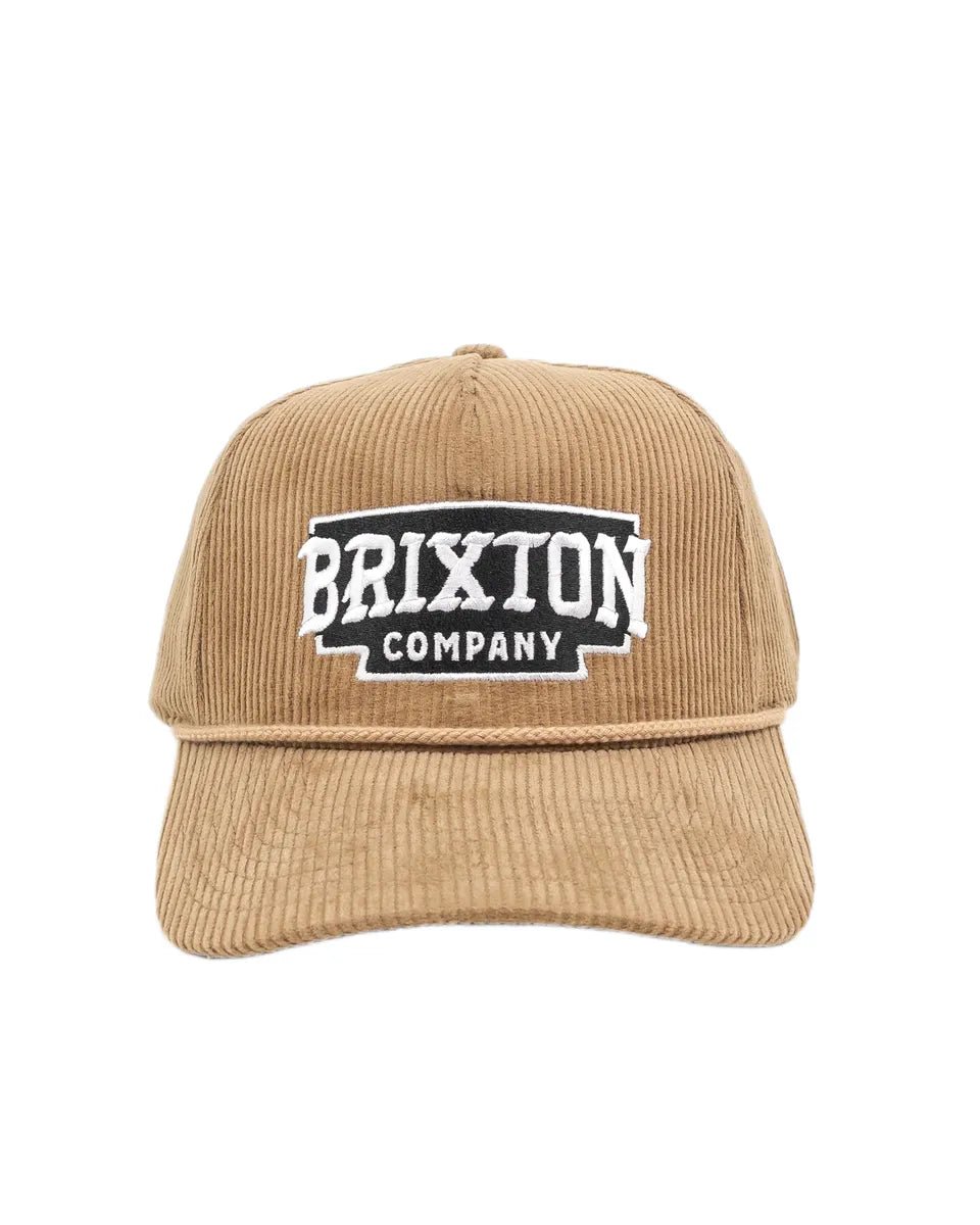 Brixton - Manchester Keps - Snapback Pierson - Brun - jhstore.se
