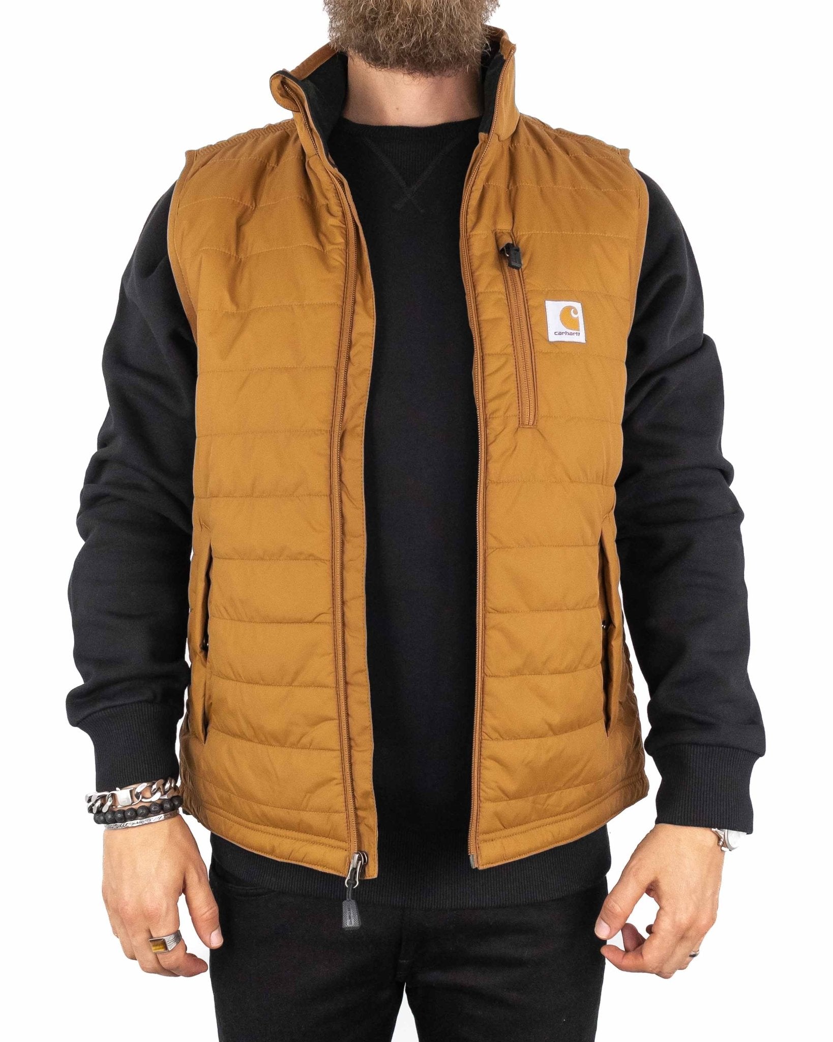 Carhartt - Vest Brown - Gilliam – jhstore.se