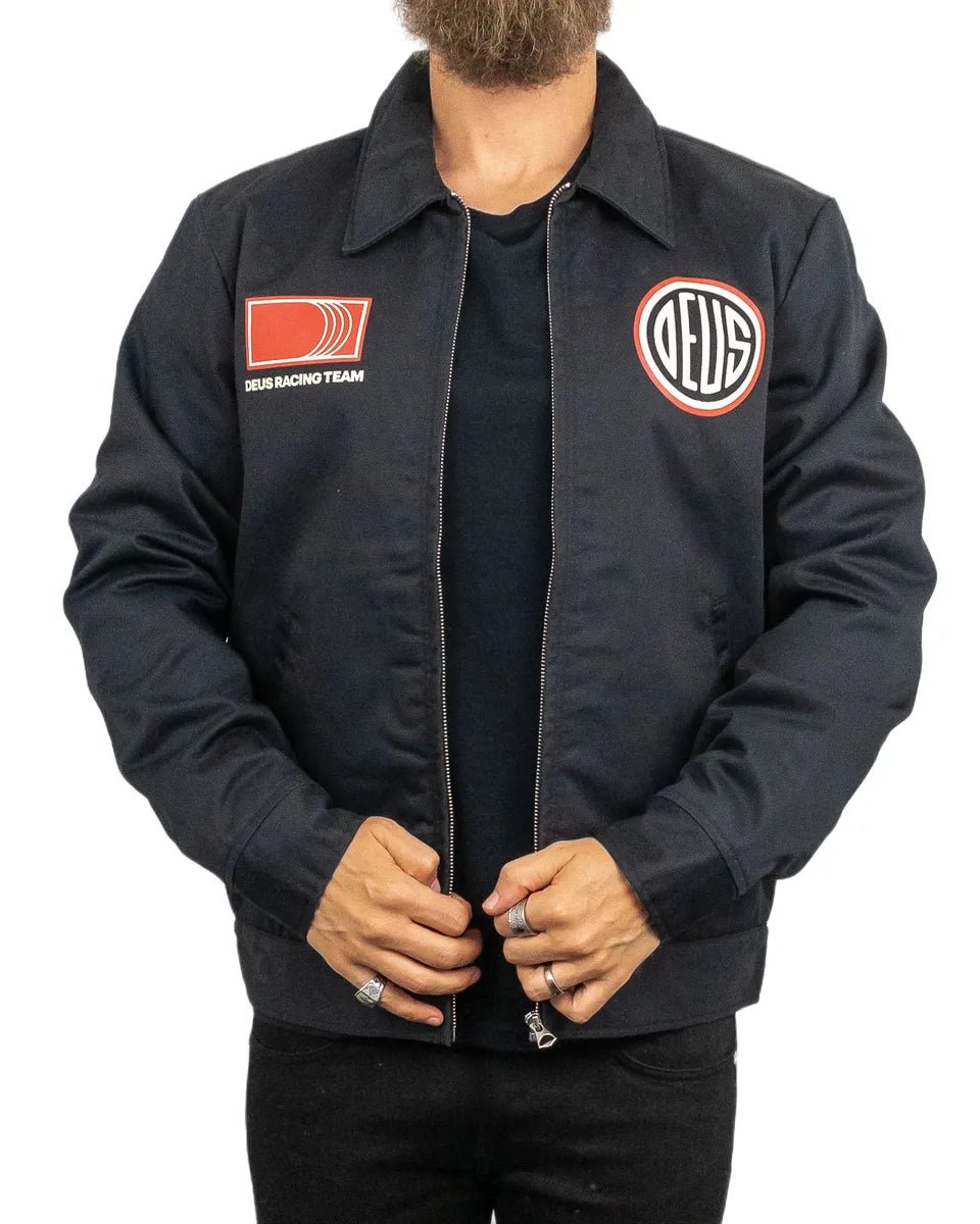 Deus Ex Machina - Canvas Jacka - Marnus Team - Svart - jhstore.se