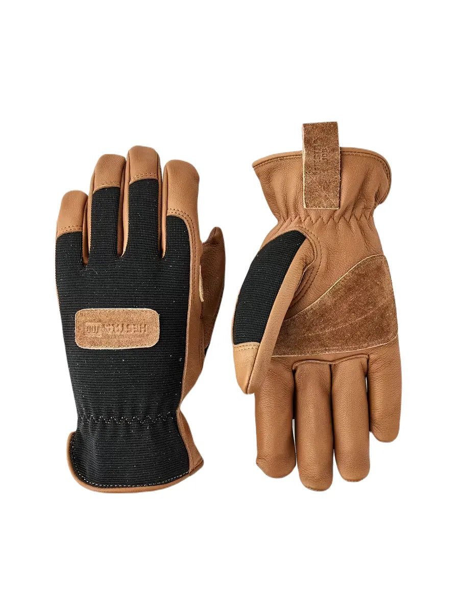 Hestra - Arbetshandske i getläder - Sierra Tan - Brun - jhstore.se