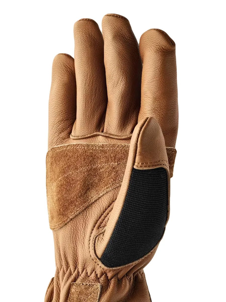 Hestra - Arbetshandske i getläder - Sierra Tan - Brun - jhstore.se