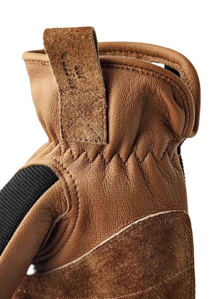 Hestra - Arbetshandske i getläder - Sierra Tan - Brun - jhstore.se