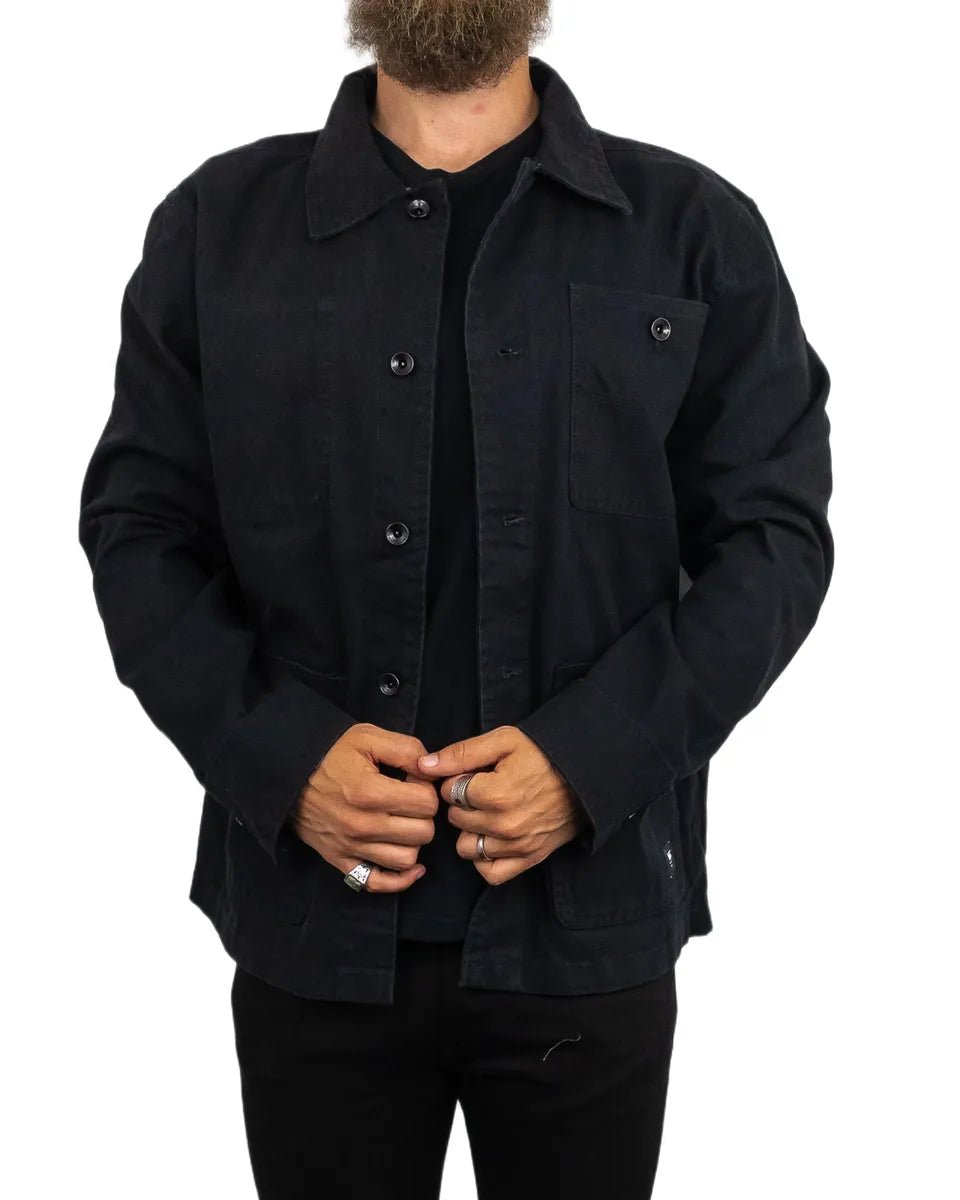 Vans - Drill Chore Canvas Jacka - Svart - jhstore.se