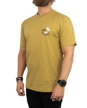 Vans - T-Shirt med Ryggtryck - Palm - Beige - jhstore.se