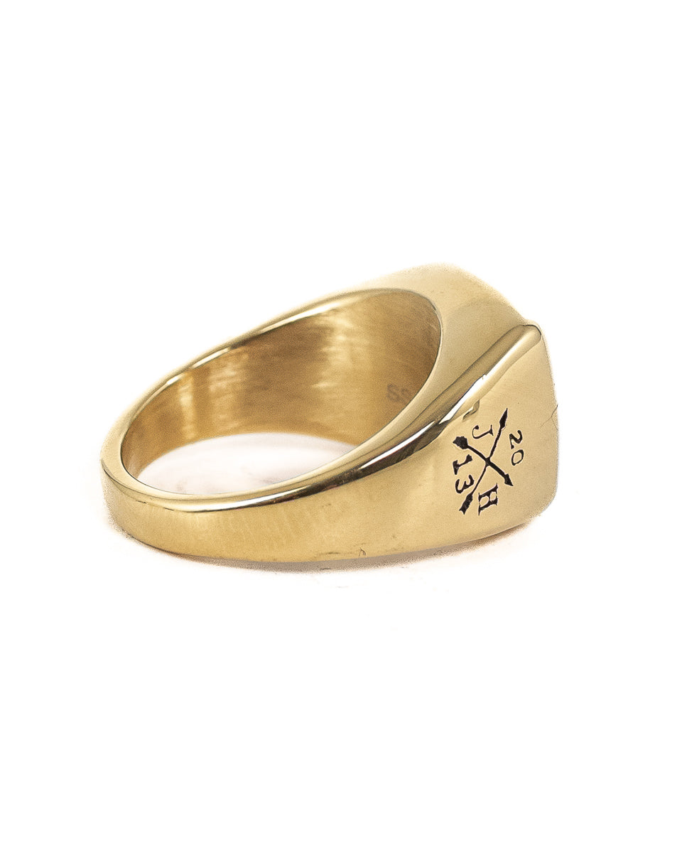 Jernhest - Kenta Gold Ring