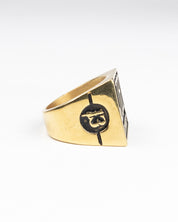 Jernhest - Brandon 13 Gold Ring