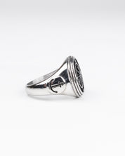 Jernhest - Christian Silver Ring