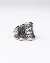 Jernhest - Balder Silver Ring