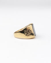 Jernhest - Hannes Gold Ring
