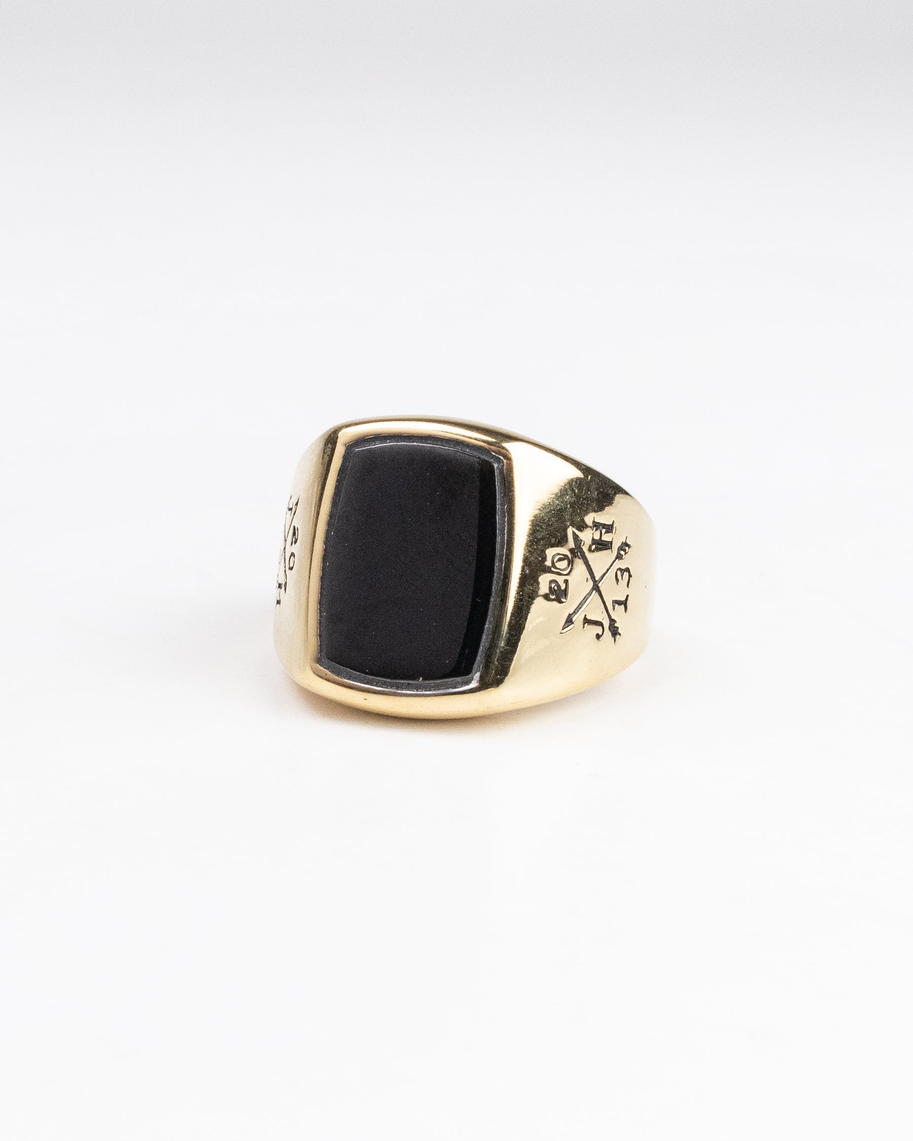 Jernhest - Hannes Gold Ring