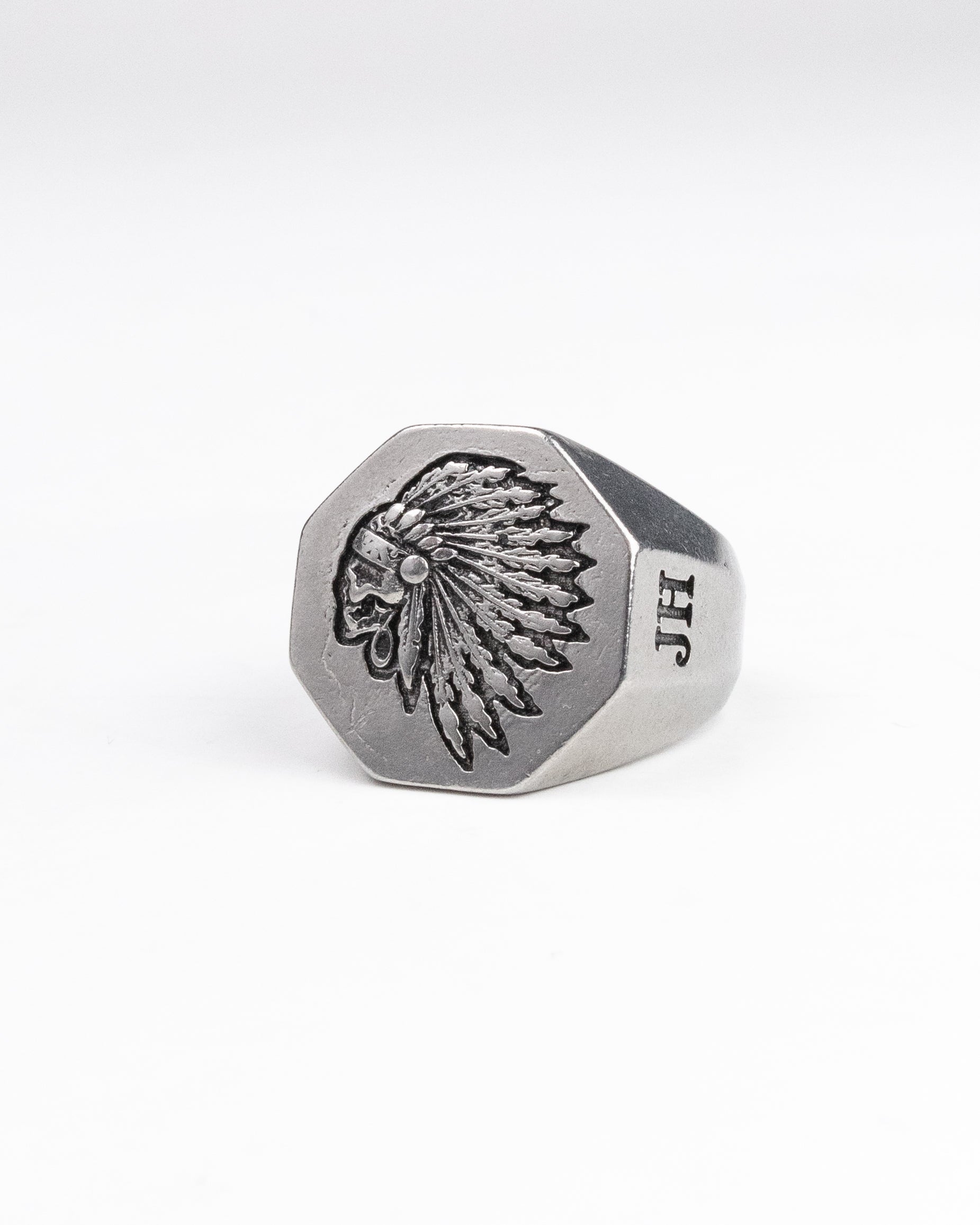 Jernhest - Geronimo Silver Ring