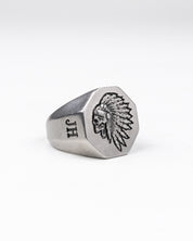 Jernhest - Geronimo Silver Ring