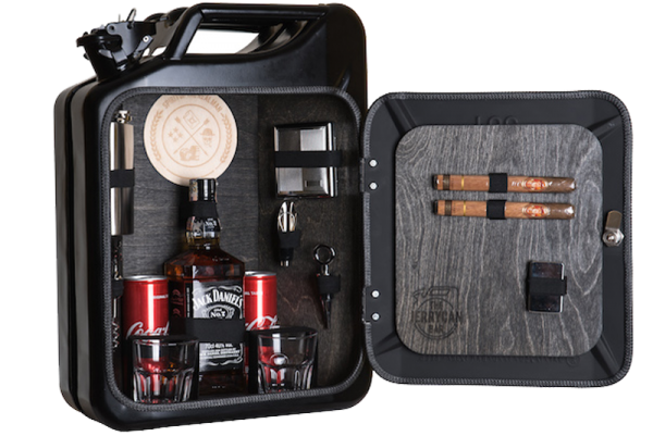 The Jerrycan Bar - Spirit Of The Real Man Black