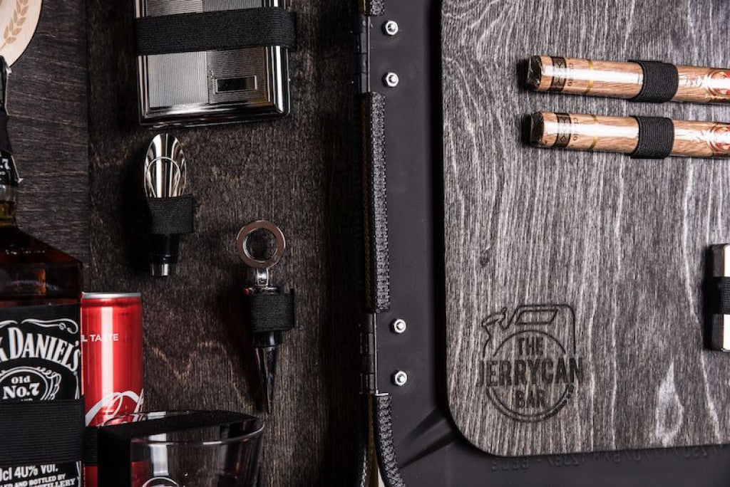 The Jerrycan Bar - Spirit Of The Real Man Black