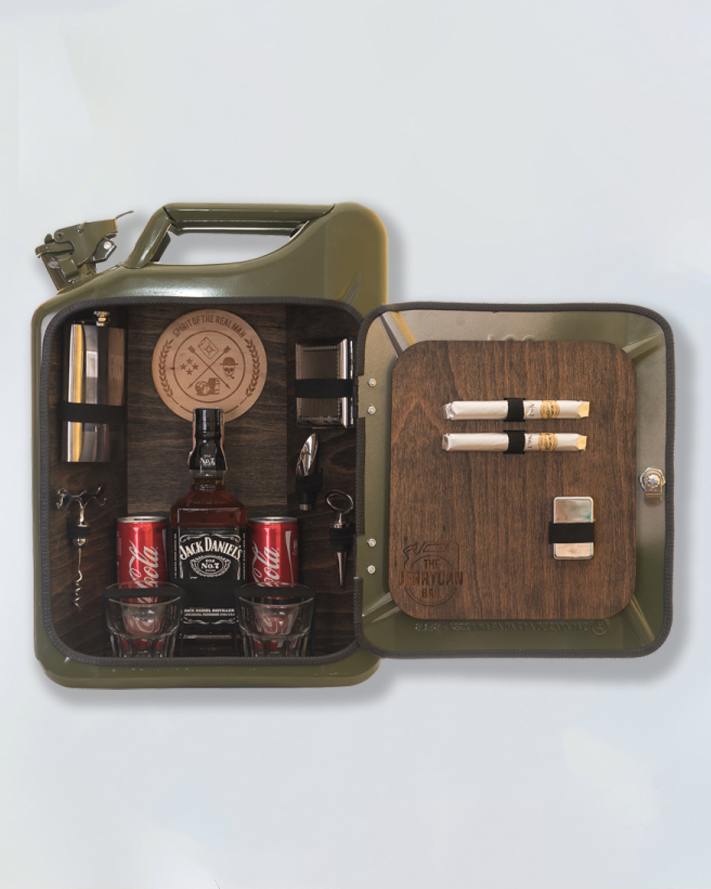 The Jerrycan Bar - Spirit Of The Real Man Green