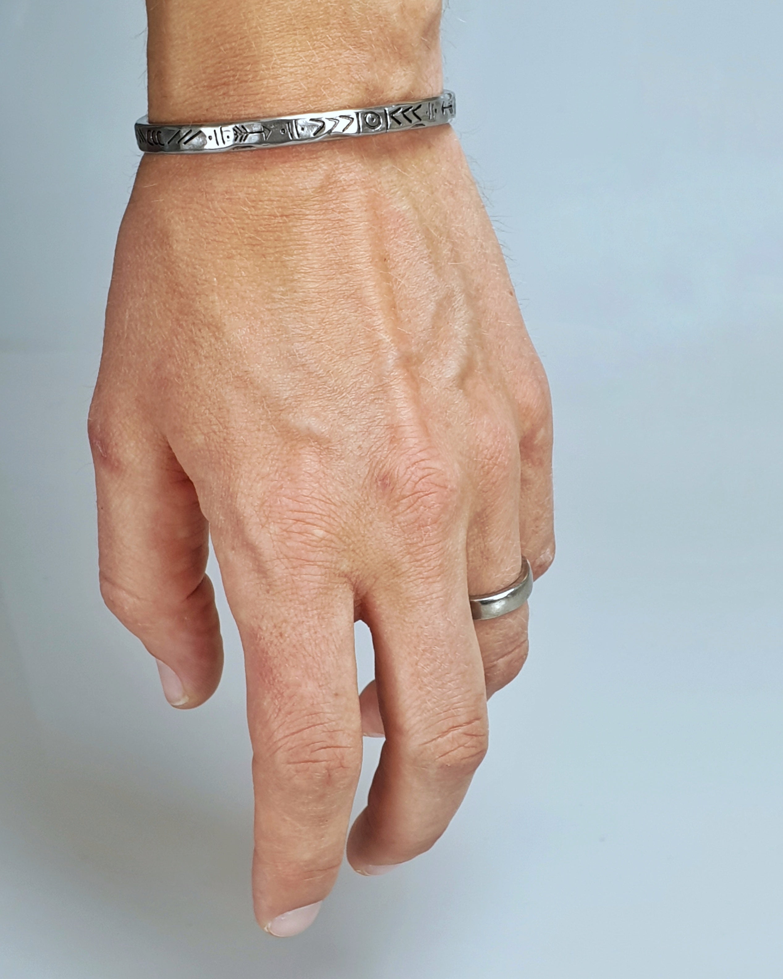 Jernhest - Frans Silver Armband