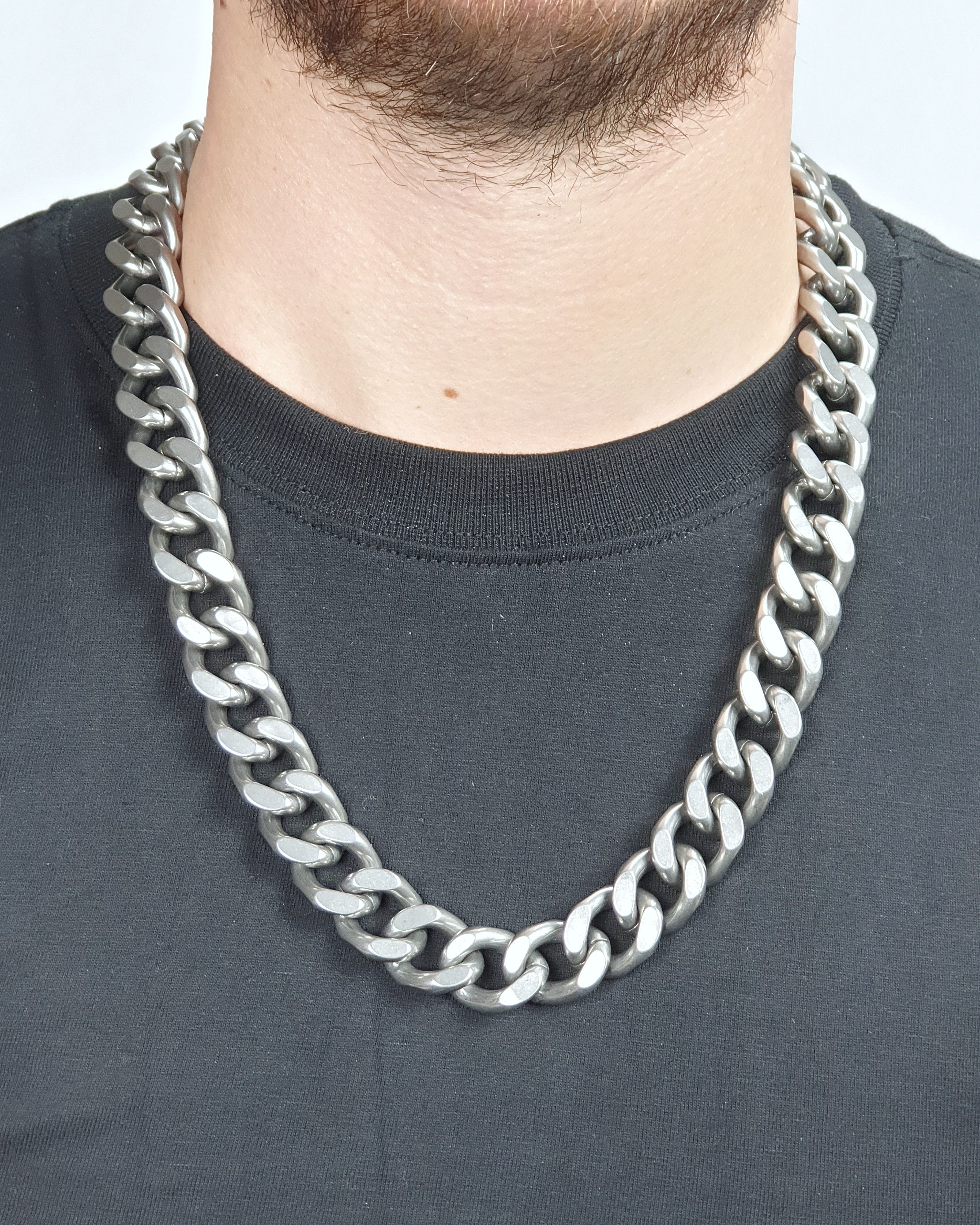 Jernhest - Peking Silver Halsband