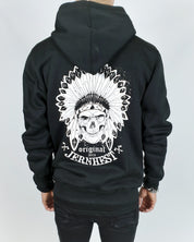 Jernhest - Native Zip Hood Black