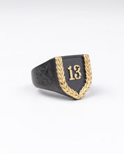 Jernhest - Elias Ring Black