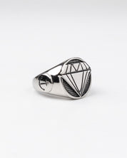 Jernhest - Gustaf Ring Silver