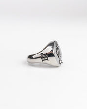 Jernhest - Nero Ring Silver