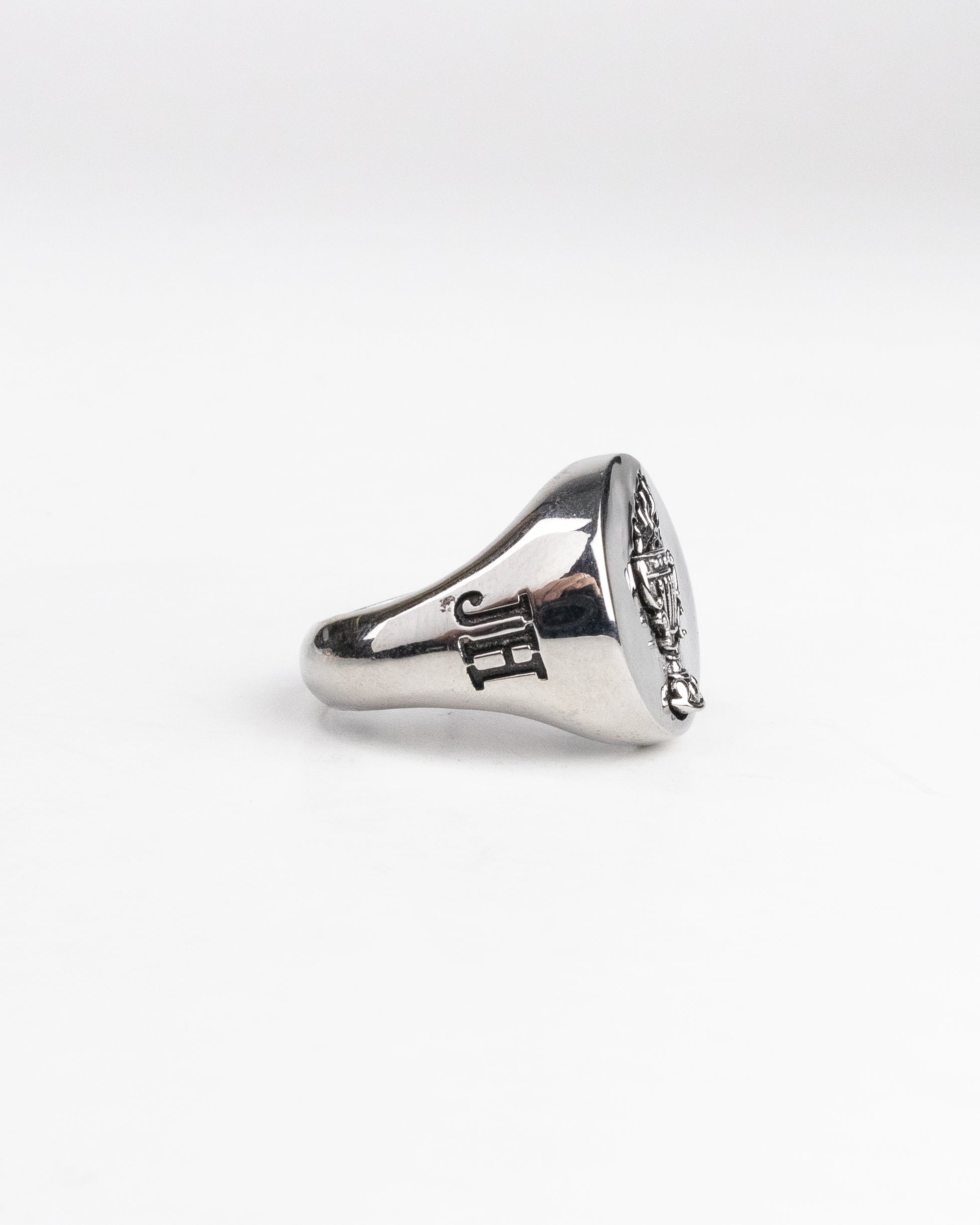 Jernhest - Nero Ring Silver