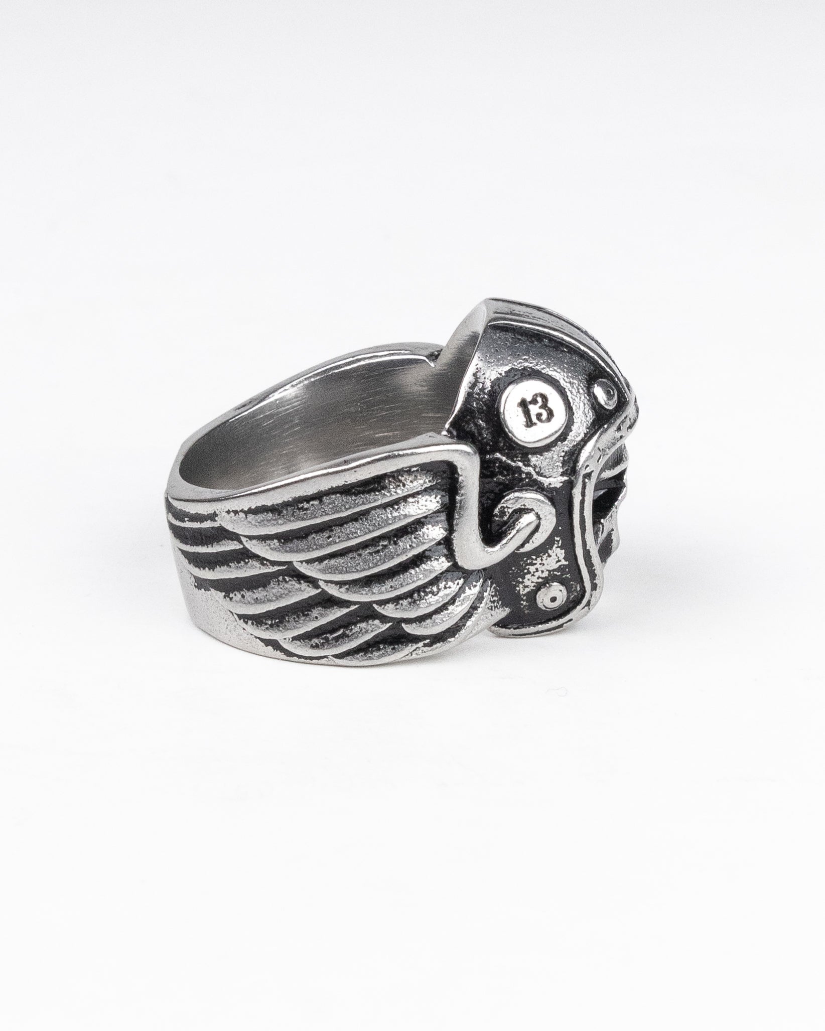 Jernhest - Glenn Ring Silver