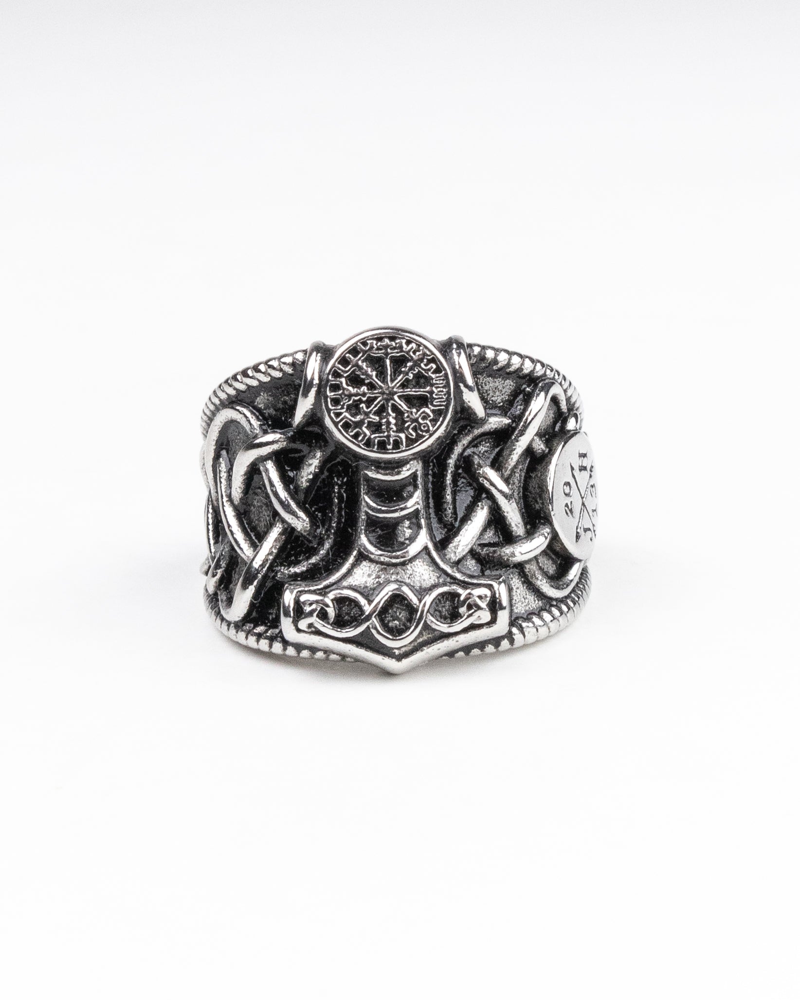 Jernhest - Bror Ring Silver