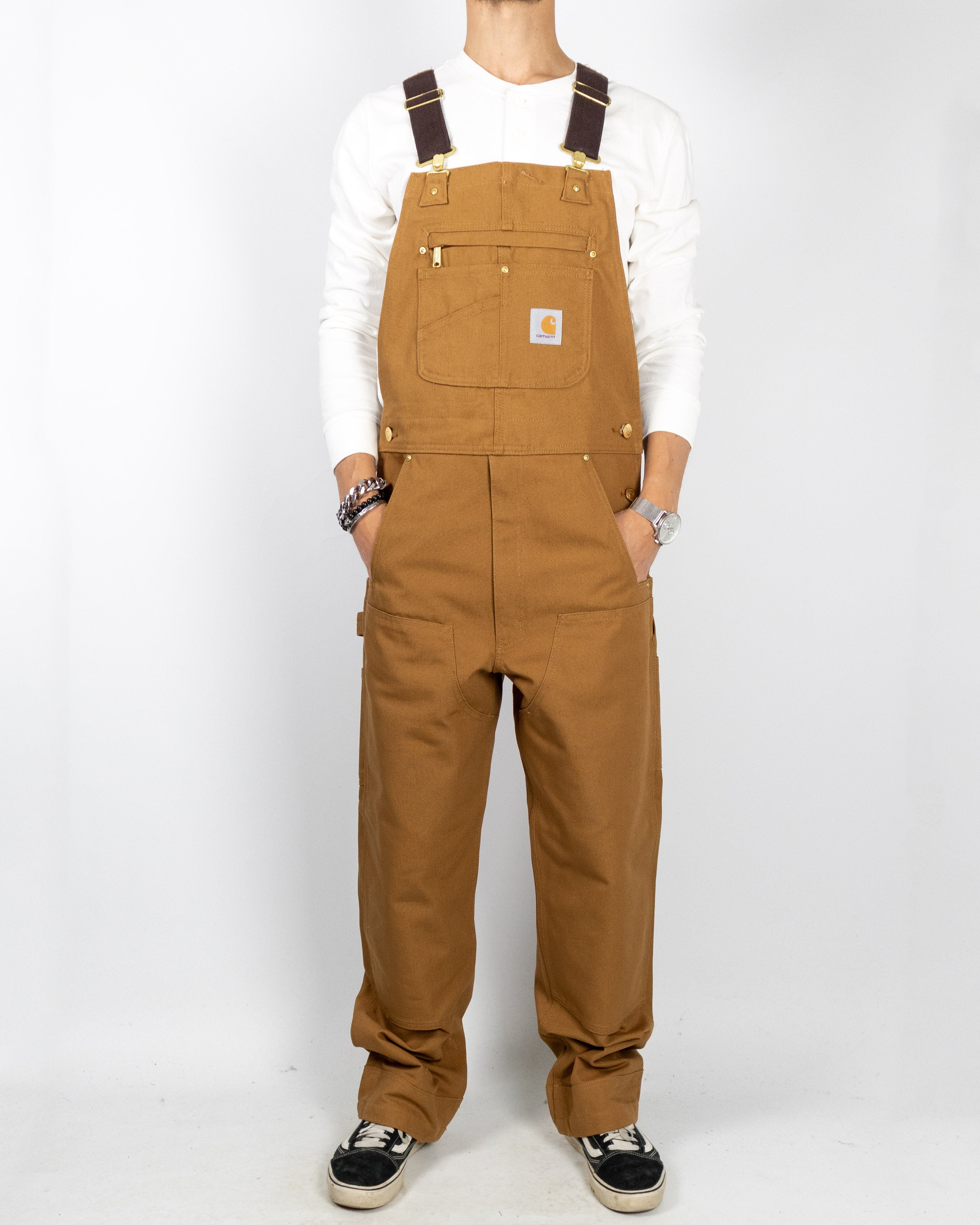 Carhartt - Bib Overall Carhartt Brown