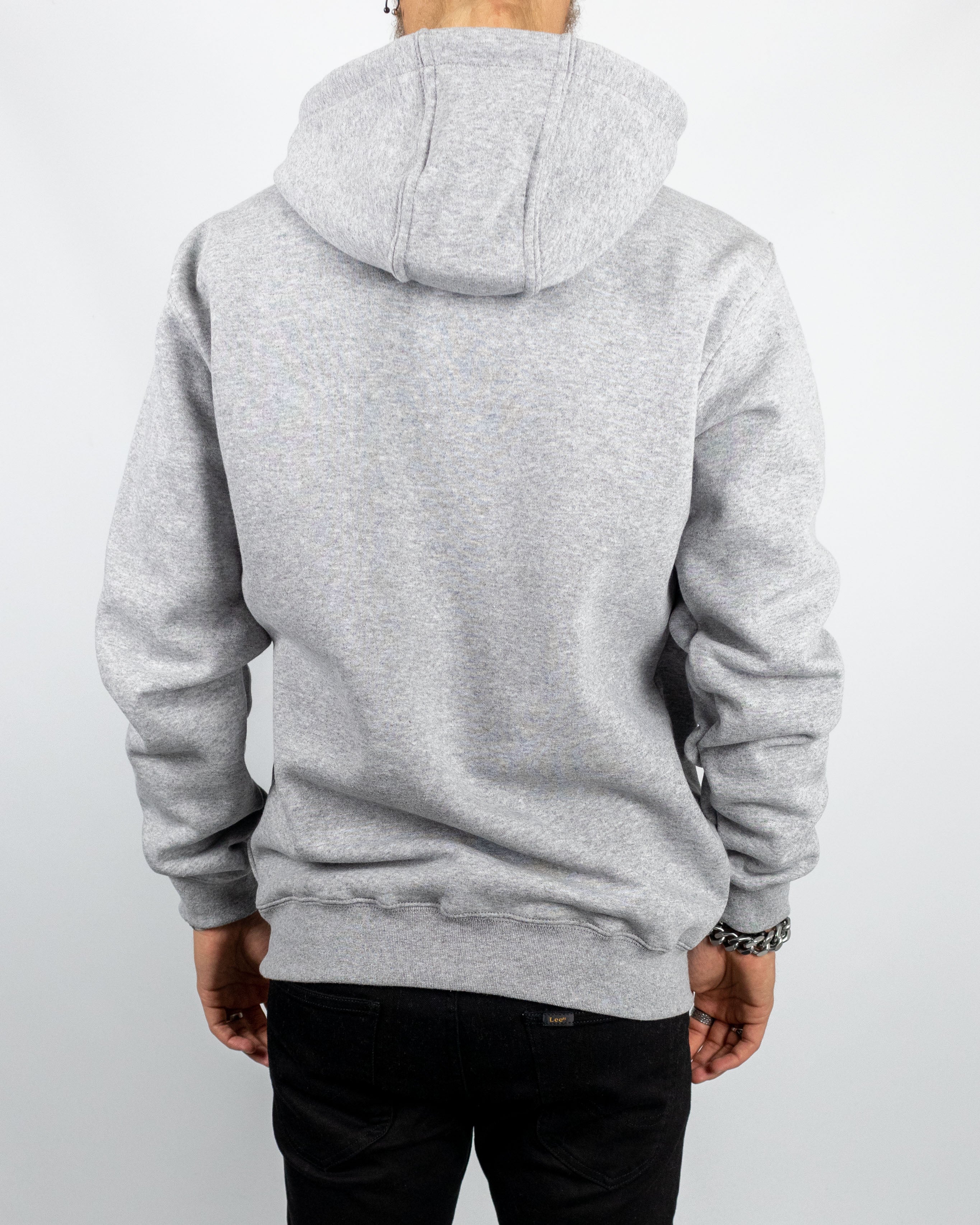 Carhartt - Signature Logo Hood Heather Grey