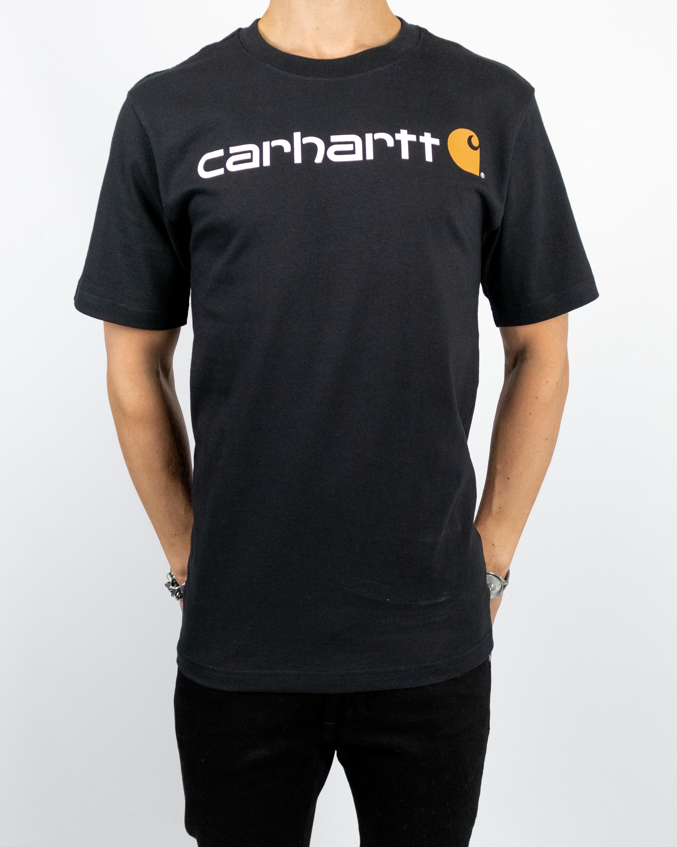 Carhartt - Core Logo Tee Black