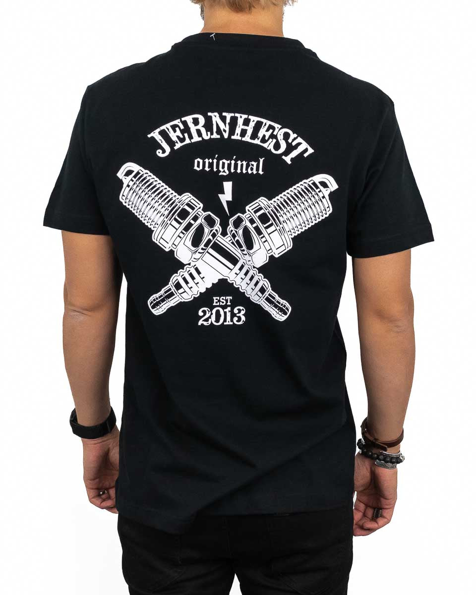 Jernhest - Spark Tee Black