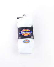 Dickies - Valley Grove 3p Sock White