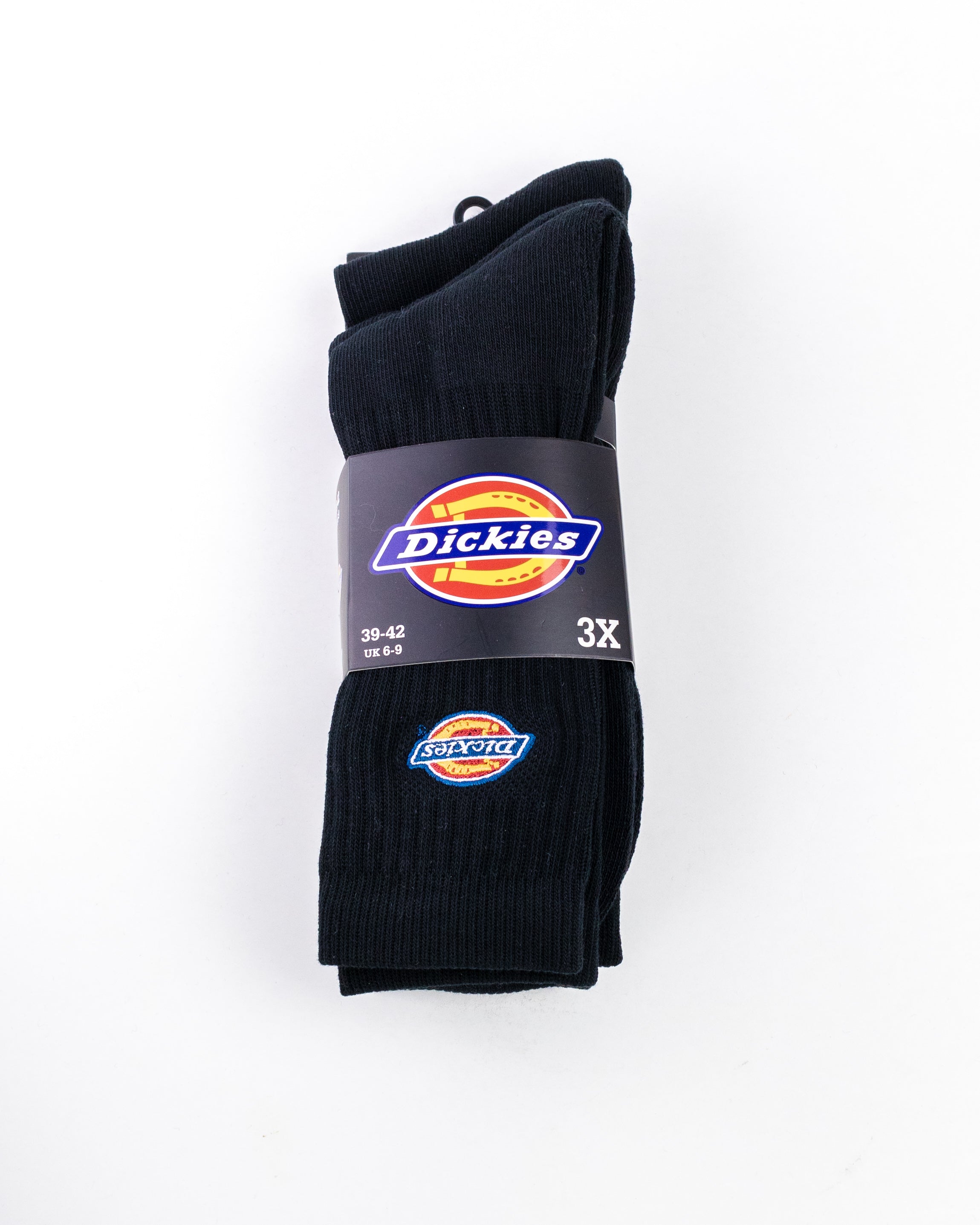 Dickies - Valley Grove 3p Sock Black