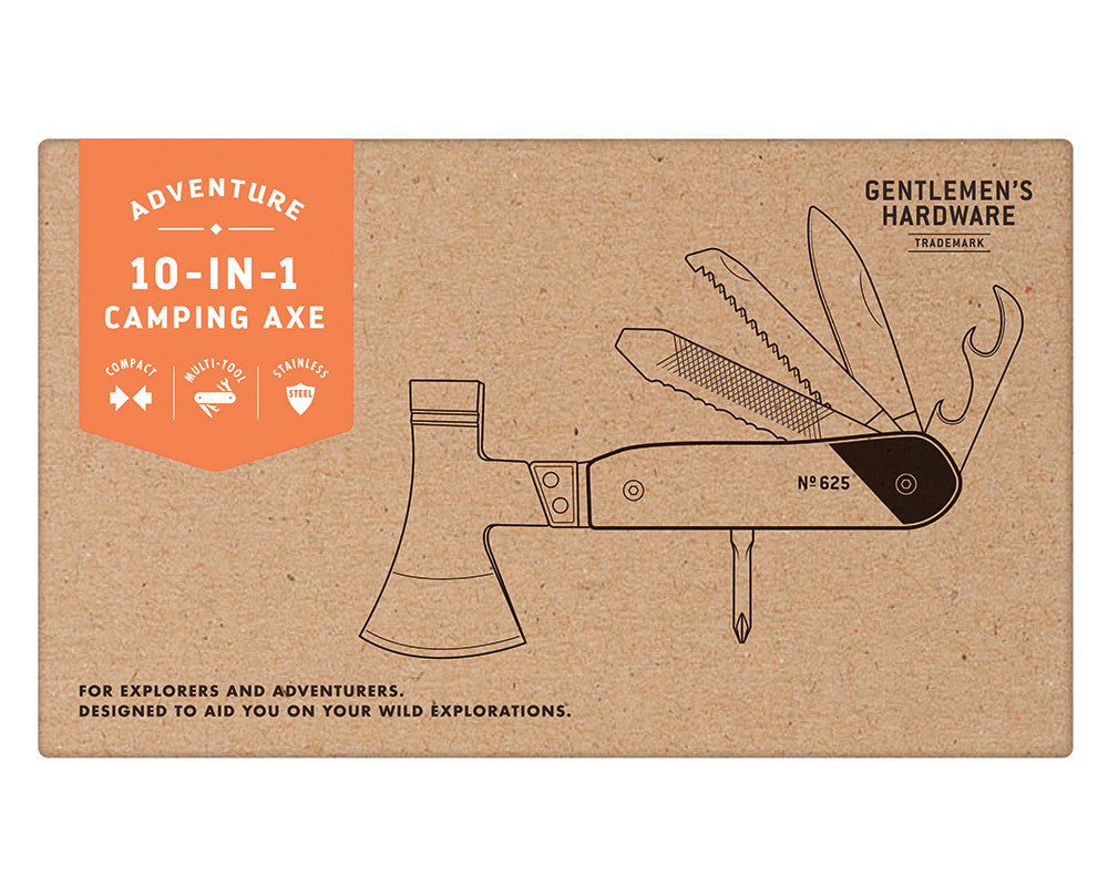 Gentlemen´s Hardware - Multiverktyg Yxa 10-i-1