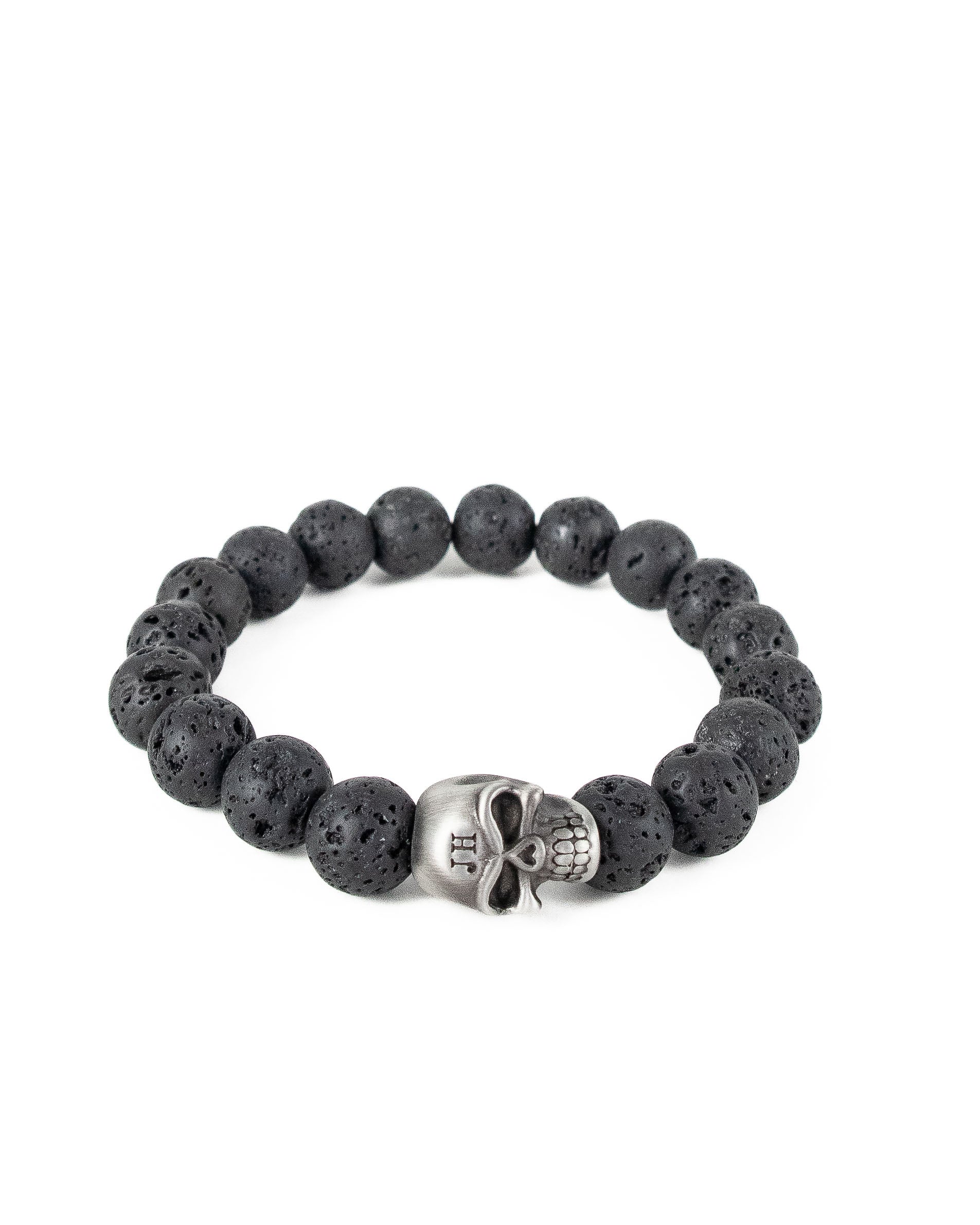 Jernhest - Armband Pärlor Svart - Frank