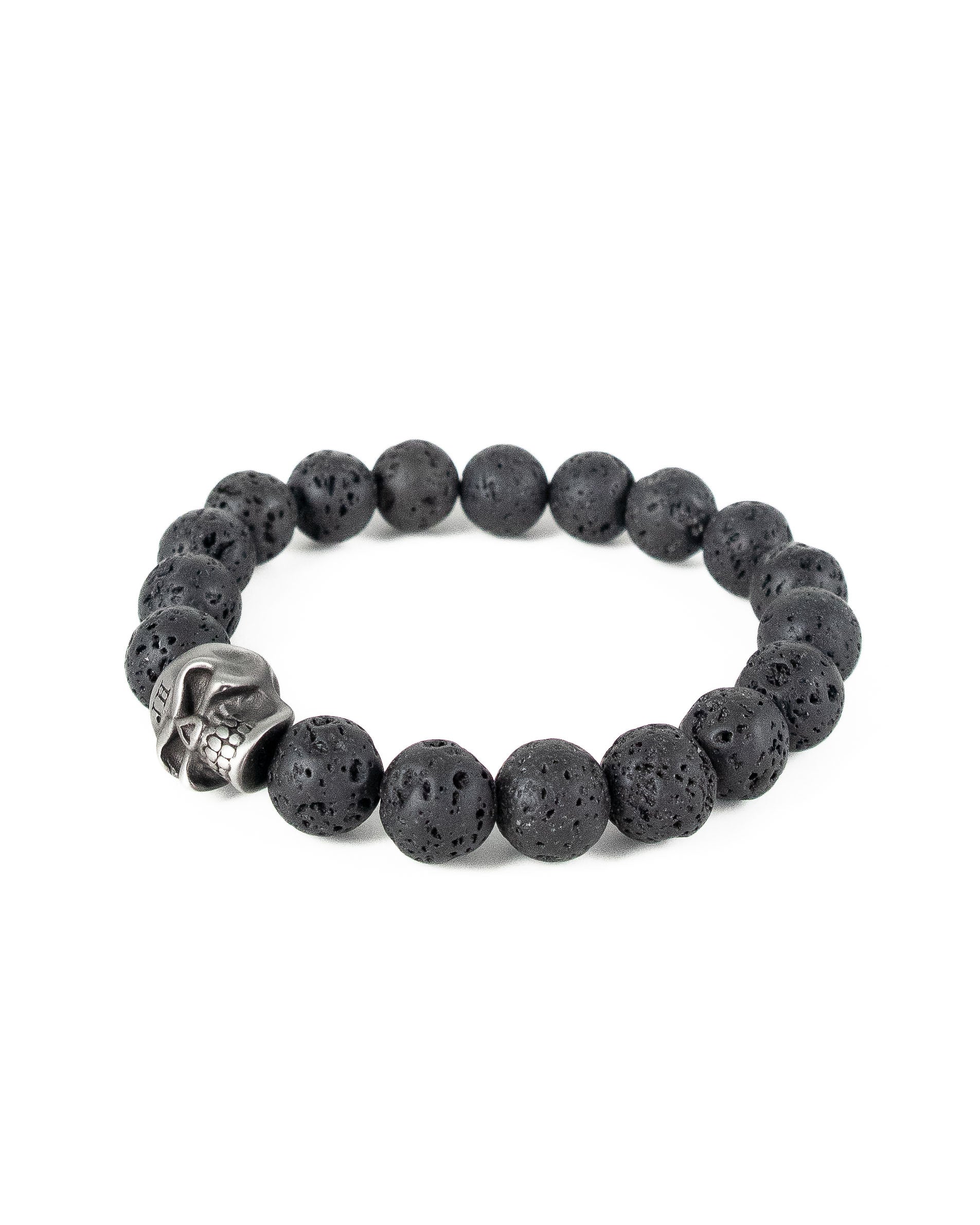 Jernhest - Armband Pärlor Svart - Frank