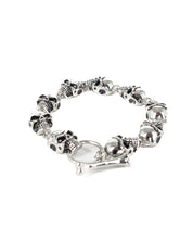 Jernhest - Armband Döskallar Silver - Lucas