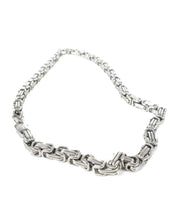 Jernhest - Halsband Kejsarlänk Silver - Osaka