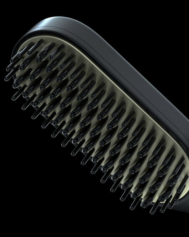 Dick Johnson - Skäggborste, plattång - Beard Straightener